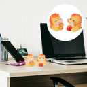 MAGICLULU Mini Horse Statue, 2PCS 2026 Year of Horse Mini Statues, Resin Zodiac Equine Figurines for Car Dashboard & Office Desk, Lunar New Year Mascot, Lucky Feng Shui Ornaments