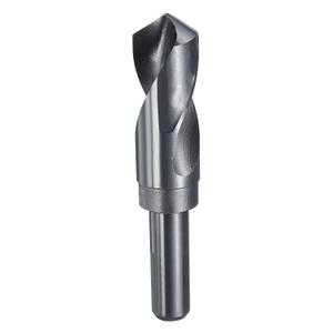 HARFINGTON 1-3/16" Drill Bit 3/4" Reduced Shank 3-Flat 4241 High Speed Steel Nitriding Black 118 for Soft Materials Wood Plastic Iron Copper Aluminum