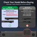 EooCoo Case Compatible with MacBook Pro 14 inch 2026-2021 M5-M1 Pro/Max Chip, Official Color-Matched, Anti-Mar Armor, Frosted Hard Shell Cases with Keyboard Cover, Screen Protector - Matte Space Black