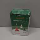 Christmas Santa Gnomes LED Lighted Ornaments Set of 8 Individual Plush 5"