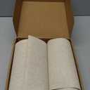 Small Lamp Shades Set of 2, Beige Drum Lampshades 8.7''Top X 8.7'' Bottom X 7.9'' High, Replacement Lamp Shades Natural Linen for Table Lamps Floor Lamps Chandelier Lamps, Easy Assembly Required