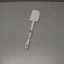 Rubbermaid Commercial Products Scraper Spatula/Food Scraper 13.5-Inch Dishwasher Safe White Heavy Duty Rubber Silicone Spatula for Resturant/Home Cooking/Baking