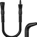 2pcs Accessories of Steam Cleaner, 1 Pcs Extension Hose, 1 Pcs Bent Nozzle