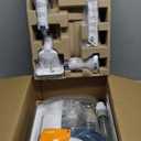 oneisall Dog Grooming Vacuum, Pet Grooming Vacuum with Clipper Nail Grinder, 1.5L Dust Cup Dog deshedding Vacuum Brush with 7 Pet Grooming Tools for Shedding Pet Hair, Home Cleaning(Blue)