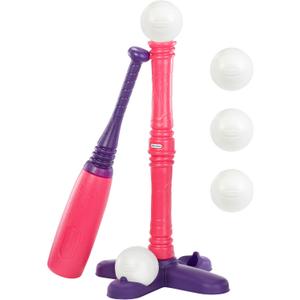 Little Tikes T-Ball Set, Pink, 5 Balls, for Toddlers Ages 18+ Months