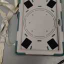 Case for Samsung Galaxy Tab A 10.1 inch SM-T510/SM-T515, 360 Degree Rotating Hand Grip Kickstand Shockproof Cover with Shoulder Strap, Emerald Green