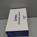 35W Ultrasonic Jewelry Cleaner, 45KHz Retainer Cleaner for Jewelry, 5 Timer & 3 Power Modes, Eyeglasses, Rings, Watch Strap, Dentures - 20oz, 304 Stainless Steel Tank, Quiet <38dB (White)