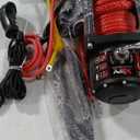 Winch 10000 lb. Electric Winch Truck Winch Waterproof IP67 Electric Winch Synthetic Rope Kit with 2 Wireless Handheld Remotes and Wired Handle for 4WD 4x4 Off Road Vehicle Boat Truck