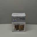 MR.SIGA Airtight Cereal Dispenser Set, Storage Containers for Dry Goods, Nuts, Beans, Snacks, BPA Free, 1.6 L / 1.69 Qt, Medium, Clear, 2 Pack (Transparent/White)