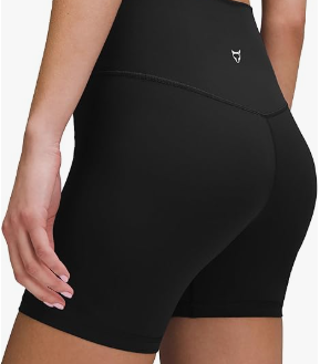 TomTiger Yoga Shorts for Women Tummy Control High Waist Biker Shorts Exercise Workout Butt Lifting Tights Women's Short Pants, Black, Medium
