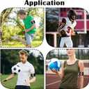 5Pcs Soccer Captain Armband Elastic Nylon Protective Arm Badge Adjustable Captain Arm Bands for Adult Youth Soccer Volleyball Team