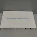 Sourdough Starter Warmer, Precise Thermostat Control (70-100F) Sourdough Warming Mat for Kitchen, Auto On/Off, 0-12 Hours Timer, Fits Jars Up to 40oz, Perfect for Home Baking (Wood Grain)