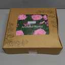 Bright Creations 136-Piece Artificial Flowers Crafting Kit with 60 3-Inch Foam Roses, 60 Stems, and 16 Plastic Leaf Bundles for Table Centerpieces, Faux Floral Arrangements, and Fake Bouquets (Pink)