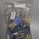 Baby Blue White Winter Wonderland Balloons, 60PCS Dusty Blue and White Metallic Silver Snowflakes Balloons for Ice Snow Wonderland Wedding Birthday Baby Shower Christmas New Years Party Decorations