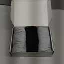 AIRCUTE Washable Absorbency Urinary Incontinence Underwear for Men Boxer Briefs for Bladder Leaks 60 ML 3 Pack (X-Large, Black-Gray-Gray)