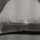 EDOW Throw Pillow Inserts, Set of 2 Lightweight Down Alternative Polyester Pillow, Couch Cushion, Sham Stuffer, Machine Washable. (White, 18x18)