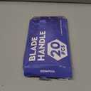 20 PCS Scalpel Blades with #11 Scalpels Surgical Blades,Disposable Blades with Protective Cover,Laboratory Blade-Lab Knives- Carving Blades with Handle-Art Blades Practicing Cutting-Crafts & More