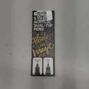 ARTISTRO 5 Gold Acrylic Paint Markers - Paint Pens for Drawing, Brush + Fine Tips - For Fabric, Rock, Glass, Wood, DIY, Eggs - Art & Craft Supplies for Adults, Teens, Kids - Easter Basket Stuffers