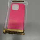 Magnetic for iPhone 16 Pro Case, Compatible with Magsafe, Suction Cup Phone Mount, 2 Screen Protectors - Camera Protector, Silicone Shockproof Protective Phone Cover 6.3", Neon Pink