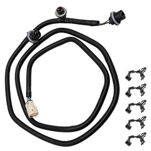 Passenger/Right Side Tail Lamp Wiring Harness Compatible with Chevy Silverado GMC Sierra 1500 2500HD 3500HD 2016-2019 Replace # 23295977