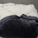 Aemilas Wearable Blanket Hoodie - Warm Sherpa Blanket Sweatshirt as Gifts for Adult Women Mom Men, One Size Fits All (Charcoal Grey)