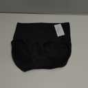 Werena Tummy Control Shapewear Underwear for Women High Waisted Body Shaper Panties Shaping Briefs L Black (Mid Rise)