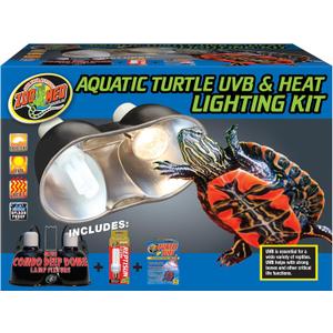 Zoo Med Aquatic Turtle UVB & Heat Lighting Kit