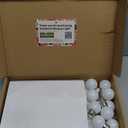 4FT Marquee Light Up Numbers  Cool White Light Up Numbers 0 with Fixed Water Bag, Party Decoration Large Marquee Light Up Numbers can Be Used for Wedding Decoration, Birthday Party Decoration