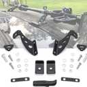 Hi Lift Jack Mount Hood Hinge/Door Hinge Bracket High Lift Jack Holder Accessories for Jeep Wrangler JK JKU JL JLU Gladiator JT 2007-2022