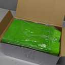 200 Pcs Nacho Trays 6x5 Inch Disposable Plastic Nacho Cheese Trays 12 oz Nacho Containers for Movie Night Party Supplies (Green)