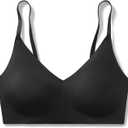 True & Co Women's True Body Triangle Convertible Strap Bra (Black)