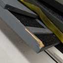 2 Story Solid Wood Rabbit/Bunny Hutch with 2 Large Main Rooms, Indoor Outdoor Rabbit House Guinea Pig Cage Pet House for Small Animals with Ventilation Door Removable Tray Waterproof Roof (Grey)