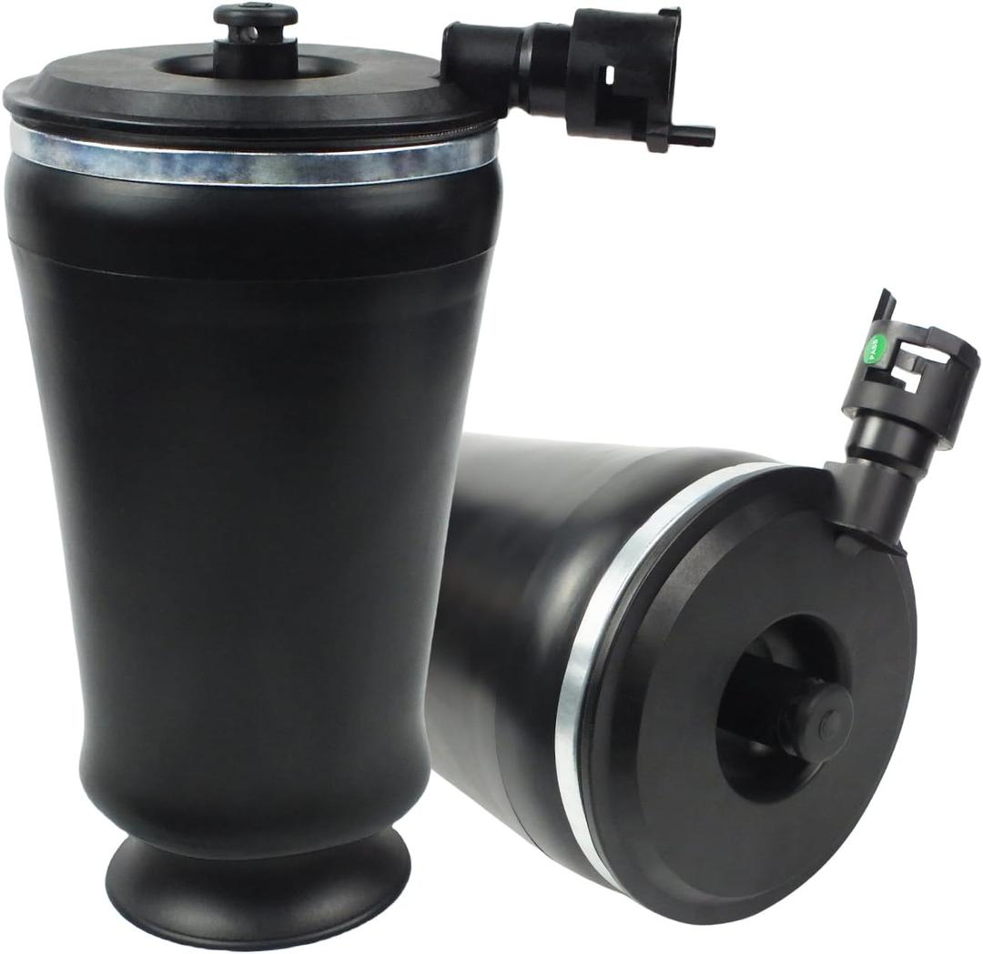 2Pcs Rear Air Spring Suspension Bags3U2Z5580PA Fit for Lincoln Town Car 1990-2011, Ford Crown Victoria 1993-2008, Mercury Grand Marquis 1992-2011, Replace OEM 3U2Z5580BA 6W1Z5560AA,FOVY5560A