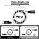 4 x Miger USB C to Lightning Cable [2Pack 4FT] Retractable iPhone Charger Fast Charging Type C to Lightning Cable Charger Cord MFi Certified for iPhone 14 13 12 11 Pro Max Mini XS XR X 8 7 6s 6 Plus 6 SE