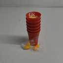 Desktop Chicken Flickin Includes 2 Chicken's and 6 Stackable Cups Novelty Games, Fun Target Practice Game for Boys and Girls