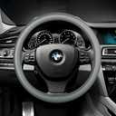 VARGTR Car Steering Wheel Cover,Universal 15 Inch Premium Leather Car Steering Wheel Cover,Best Grip,Perforated Design,Breathable,Non-Slip,Sweat-Absorbent,Warm in Winter and Cool in Summer (Gray)