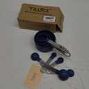 TILUCK Measuring Cups & Spoons Set, Stackable Cups and Spoons, Nesting Measure Cups with Stainless Steel Handle, Kitchen Gadgets for Cooking & Baking (Blue)