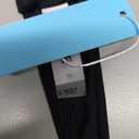 Women's Thong High Cut Swimsuit Bottom - Bikini Bathing Suit Bottom Only (Medium, Black)