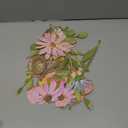 Wildflower Party Decorations Butterfly Flower Banner Flower Leaves Banner Butterfly Garland for Wall Garden Spring Baby Shower Wedding Backdrop Decor