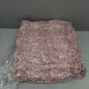 PAVILIA Pink Chenille Throw Blanket for Couch Sofa, Light Pink Soft Knit Throw with Tassel, Decorative Blanket for Bed Chair Living Room, Blush Pink 50x60