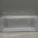 2 Pack Deep Drawer Organizer Bins, Adjustable Sliding Drawer Organizer Bin Expandable Tray for Kitchen Utensils, BBQ Tools, Towels, Durable Plastic Sliding for Easy Storage (17" to 27)