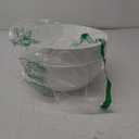 Muse Hanging Planter - 9.84 Inch Hanging Planters for Indoor Plants, Hanging Pots for Plants Indoor Outdoor, Set of 2, White