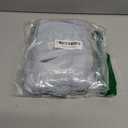 NATX 50Pcs Mason Jar Pattern Food Storage Bag Reusable Portable Stand Up Smell Proof Ziplock Bags Snack Saver Container Retail Package Bag Frosted Pouches Yellow 64.2in (15.710.5cm)