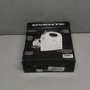 OVENTE 5-Speed Corded Electric Hand Mixer with Stainless Steel Whisks, Compact Portable Design with Snap-On Storage Case,150W Lightweight Handheld Mixer for Baking & Cooking, White HM151W