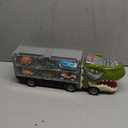 JOYIN 13 in 1 Dinosaur Toys for Kids 3-5, Dinosaur Truck with 12 Pull Back Cars, Birthday Gifts Toys for 3 4 5+ Year Old Boy, Transport Carrier Truck for Toddlers, Christmas Great Gifts for Grandkids