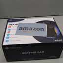 CooCoCo 37"x24" Heating Pad for Neck and Shoulders and Back, FSA Eligible Heat Pad for Back Pain Relief, HSA Approved Full Back Heated Pad, 6 Heat Settings 3 Timers Auto-Off, ETL Certified (King Black)