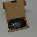 VssoPlor Wireless Mouse, 2.4G Slim Portable Computer Laptop Mouse with Nano Receiver Quiet Silent Optical Mice for Notebook, PC, Laptop, Computer-Black and Gold