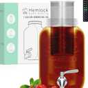 1 Gallon Kombucha Jar Starter Kit with Spigot, Continuous Kombucha Brewing Jar Kit, Glass Kombucha Starter Kit with Stainless Steel Mesh Filter (1GKJ)