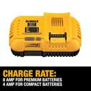 DEWALT 20V MAX/FLEXVOLT Lithium-Ion, Fan Cooled Rapid Battery Charger (DCB118)