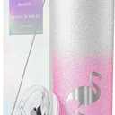Onebttl Flamingo Gifts for Women, Flamingo Cup, 20oz Stainless Steel Tumbler, Water Bottle, Travel Mug